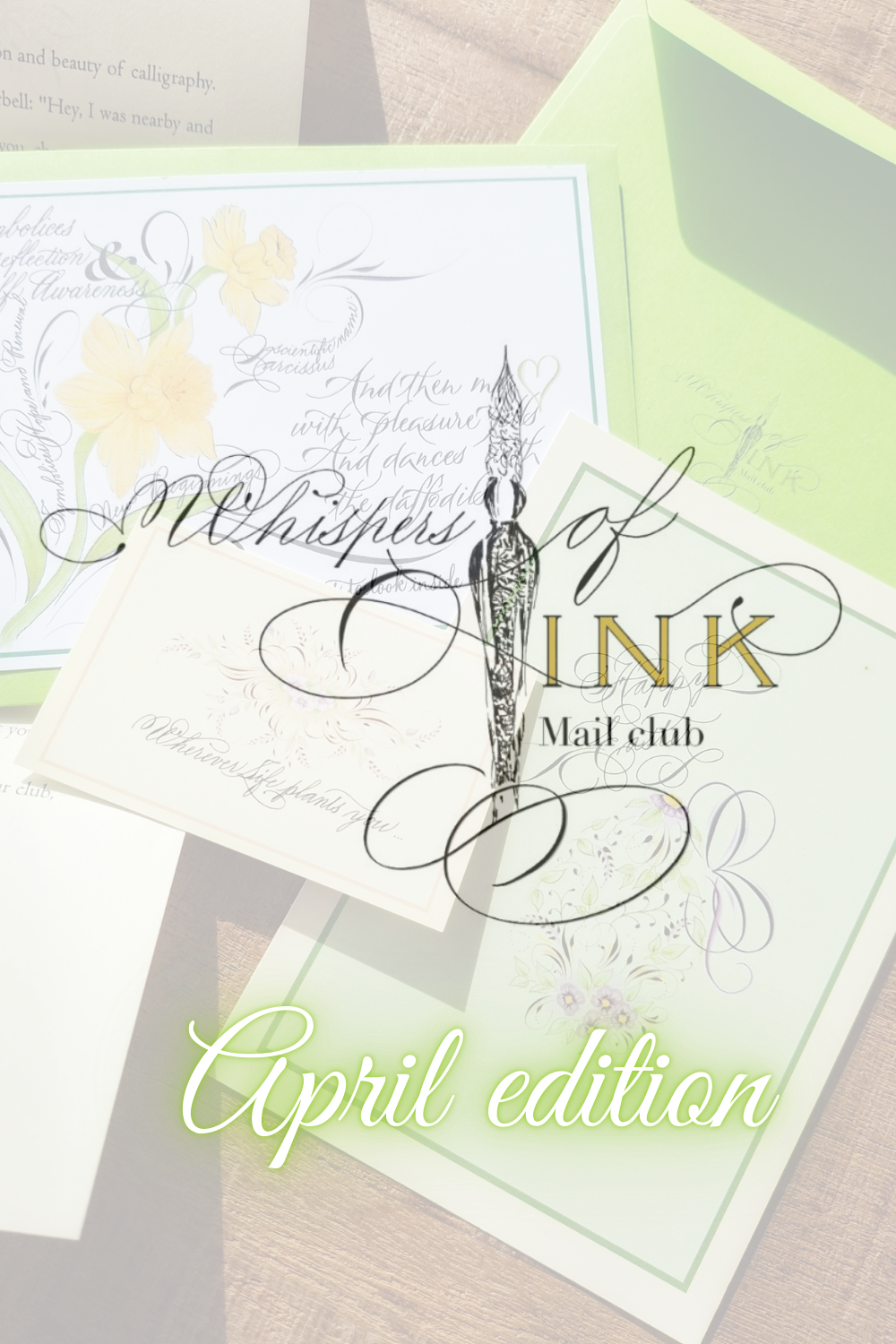 Whispers of ink - april 2026